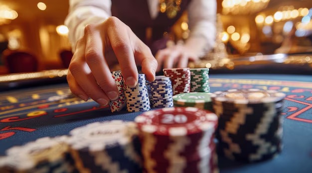 kakek Ocean King live croupier with real-time scoring and round timer display